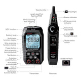 NOYAFA NF-8509 2 in 1 Network Cable Tester Detect Length Digital Multimeter Cable Tracker Cat5 Cat6 PoE Tester Continuity Test