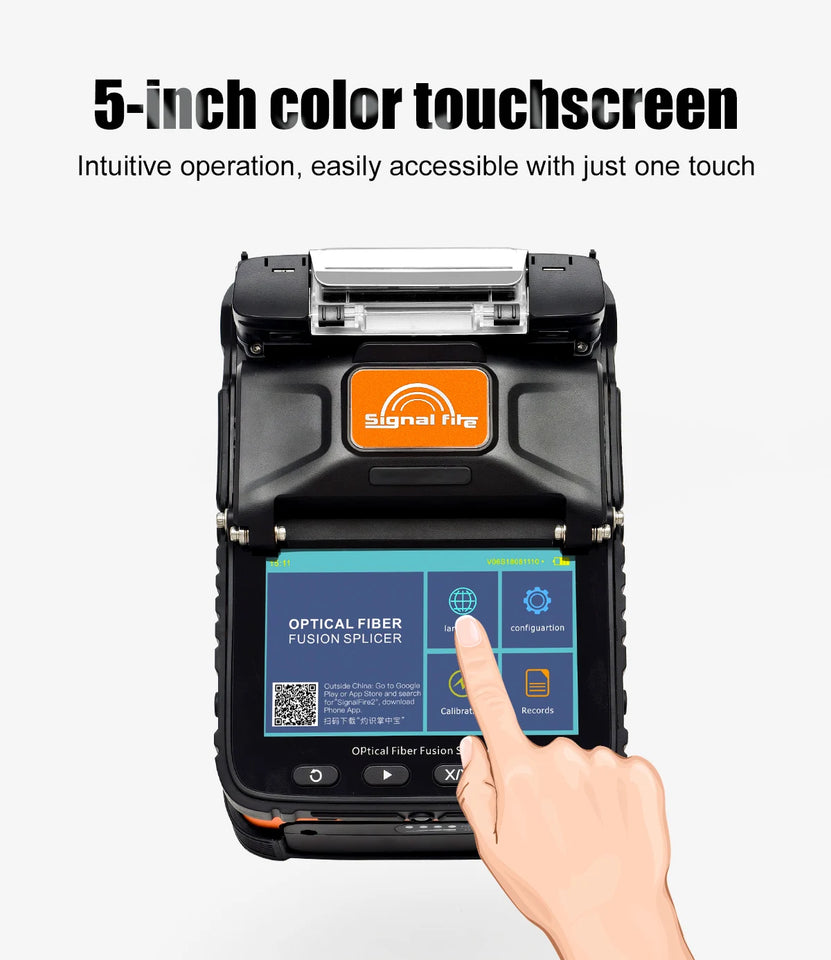 Signalfire AI-9 AI-5 Pro AI-6C+ AI-6A+ AI-20 AI-30 Multi-language Fiber Optic Splicing Machine Optical Fiber Fusion Splicer