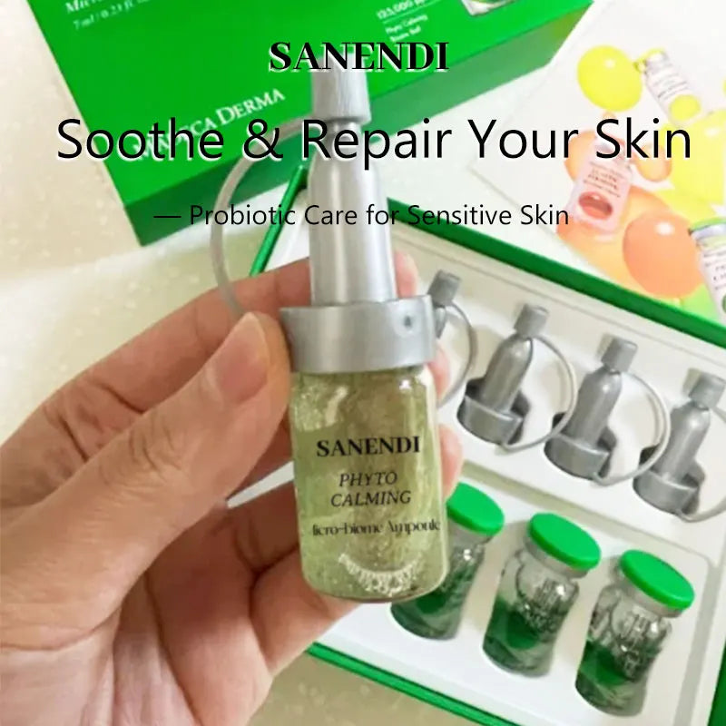 Sanendi Daily Facial Skin Care Probiotic Essence Moisturizing Hydrating Brightening Care Set for Beauty Salon