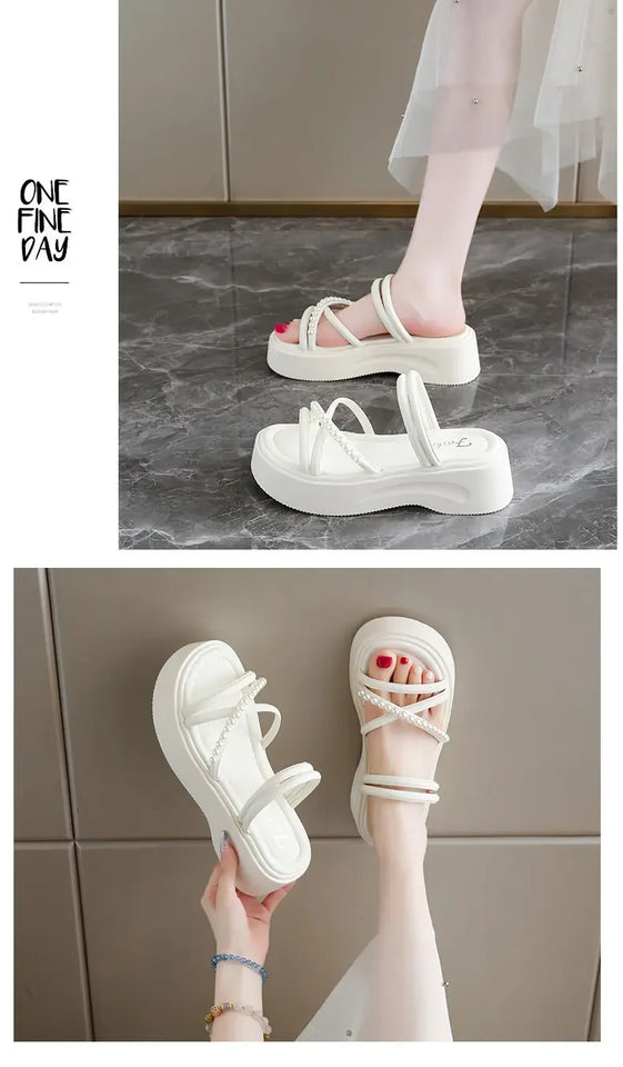2026 new summer sandals for casual wear and versatile women's sandals