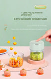 Multifunctional Electric Garlic Chopper 100/250mL Portable Vegetable Grinder Onion Mixer Mashing Machine for Kitchen