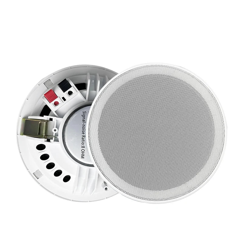 6 Inch 8 ohm Ceiling Speaker Full range stereo sound High fidelity sound quality Passive Speakers home Background Music system