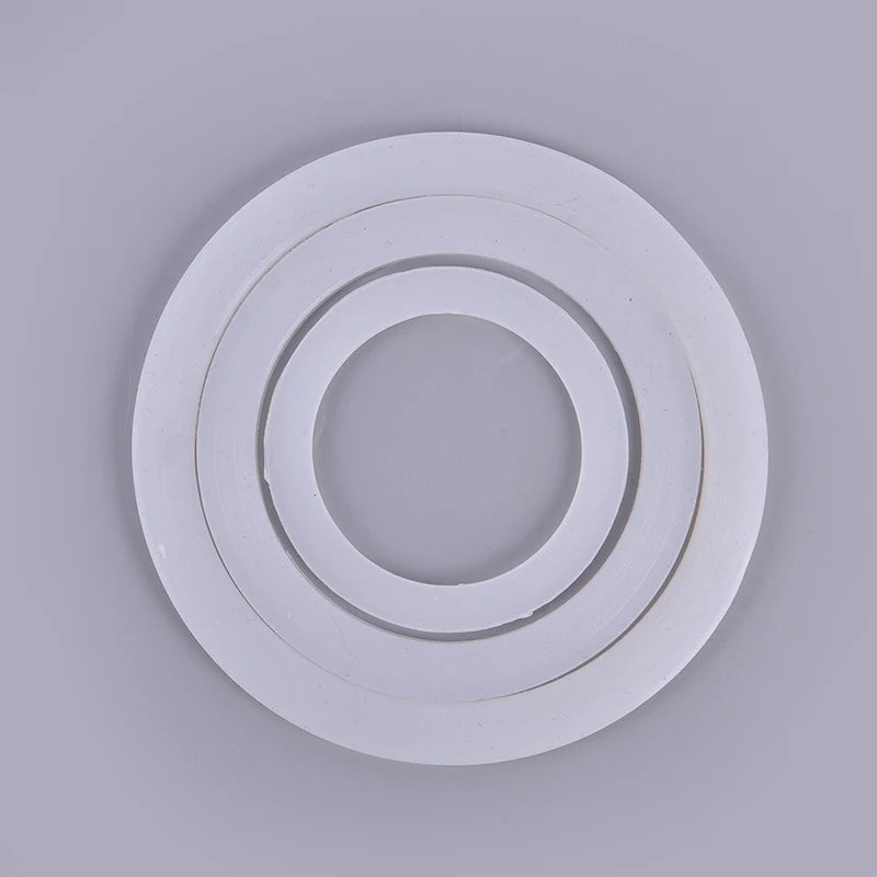 2pcs Silicone Seal Ring Flexible Washer Gasket Ring Replacenent For Cups Moka Pot Kitchen Coffee Espresso Makers Parts