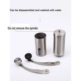 Manual Coffee Grinder Portable Coffee Bean Grinders Mini Stainless Steel Easy Hand Handmade Mill Foamer Kitchen Accessories Tool