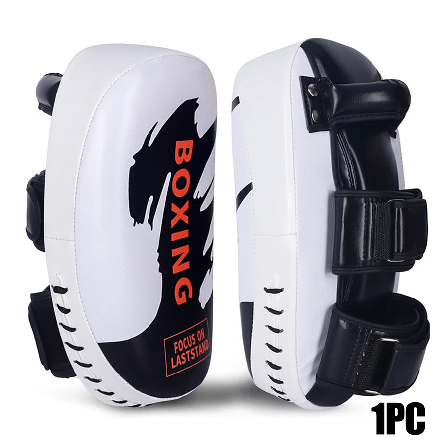 1PCS PU Leather Boxing Target Hand Foot Kicking Pad Bag for Muay Thai Taekwondo MMA Martial Arts Training Fitness Equipment