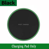 Fast Wireless Charger Pad Stand for iPhone 16 15 14 Samsung Xiaomi Earphone Phone Chargers Induction Wireless Charging Station