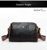 Luxury Kangaroo New Genuine High Quality Soft Leather Women Purses Cofrossbody Bag Designer Brand Ladies Shoulder Crossbody Bags
