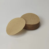 100Pcs Coffee Filter Paper for 51/53/58mm Coffee Handle Filter Powder Bowl Filter Paper Secondary Water Coffee Accesories