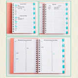 MINI Size Notebook Telephone Address & Birthday Book With Alphabetic Tabs Notepad Notebooks Writing Pads Office School Supplies