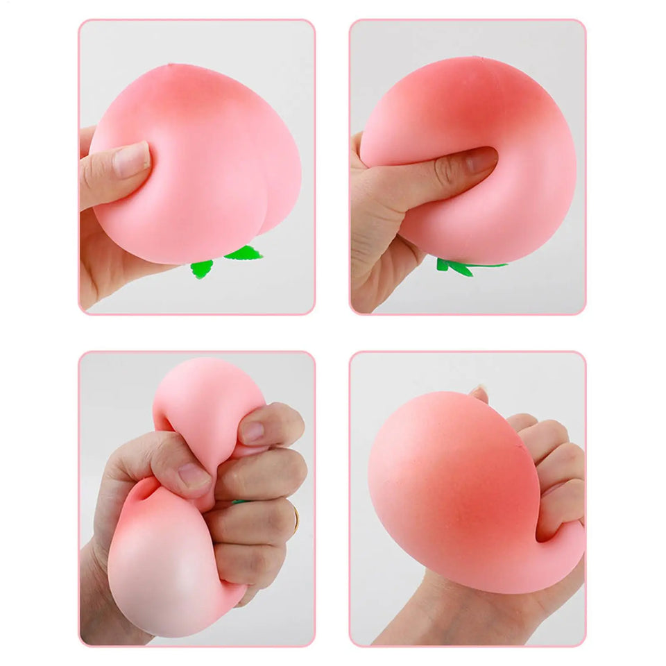 Squeeze Toys Simulated Peach Fidget  Slow Rising Stress Relief Sensory Fidget Toys For Adults Kids Anti Stress Fidget Toy