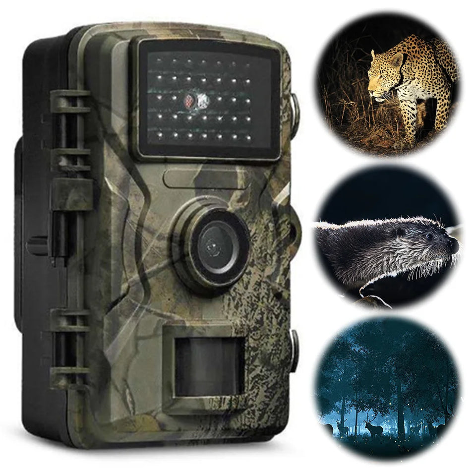 Hunting Trail Camera Waterproof Infrared Night Vision Security Cam Motion Activated Wildlife Camera for Scouting Hunting