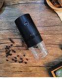 Portable Electric Coffee Grinder with USB Charging Adjustable Ceramic Grinding Core Long Endurance for Outdoor Travel