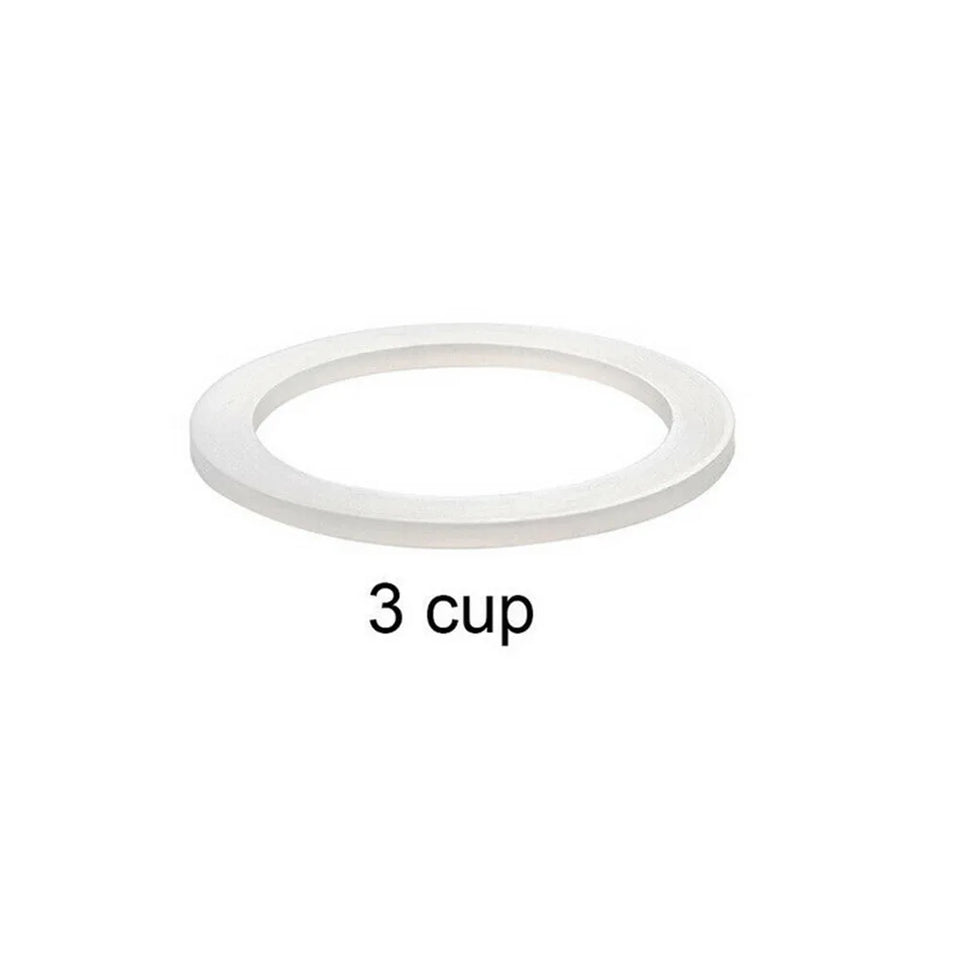 Coffee Rubber Sealing Ring Gasket Washer Gasket Replacenent Cups Rings For Moka Pot Espresso Coffee Makers Kitchen Supplies