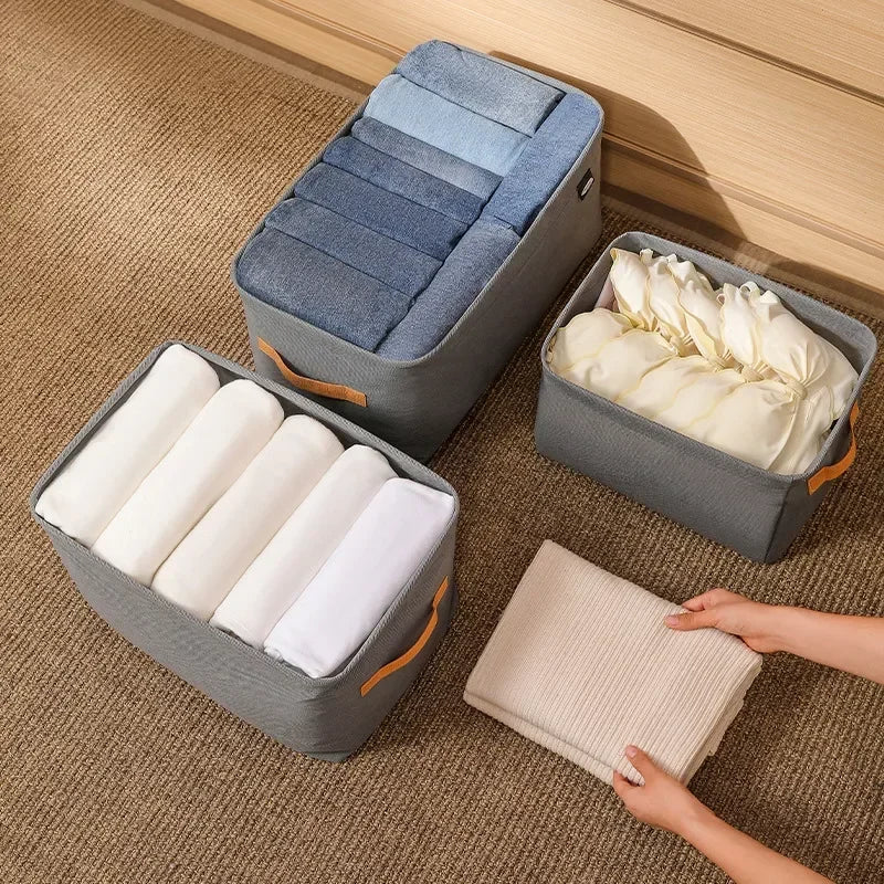 Collapsible Closet Organizer 10PCS Drawer Storage Bins for Clothing Pants and Toy Storage Home Bedroom Use