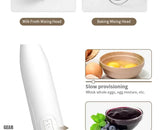 Electric Milk Froth Stirrer Wireless Coffee Whisk Handheld Egg Beater Cappuccino Foam Stirrer USB Portable Kitchen Tools Frother