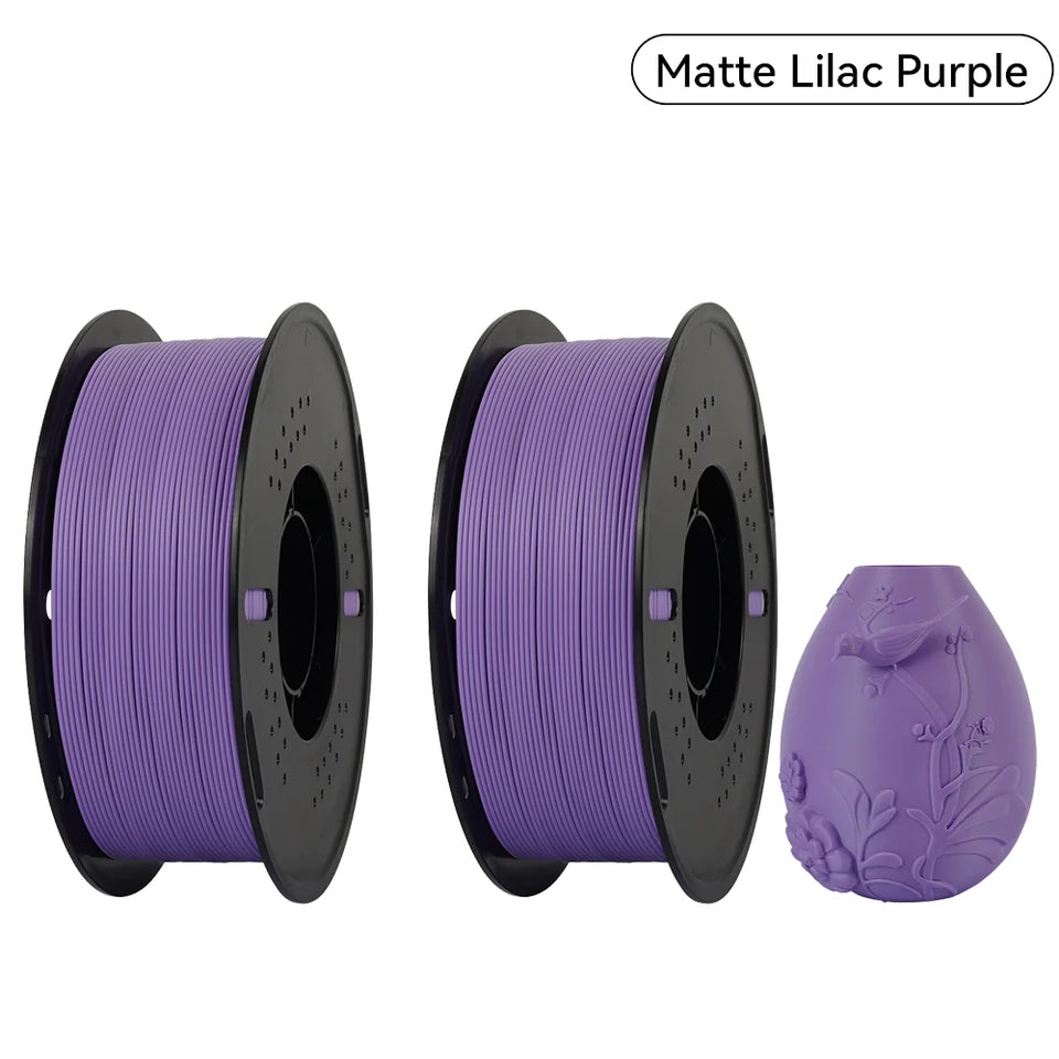 KINGROON 3D Printer Filament PLA Matte Filament 1.75mm 1KG 2KG 3KG High Precision No Bubbles 3D Printer Materials