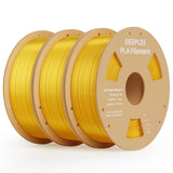 DEEPLEE 10KG Silk Filament PLA 1.75mm 3D Printer Filament for FDM 3D Printers Elegoo PLA for Elegoo Centauri Carbon