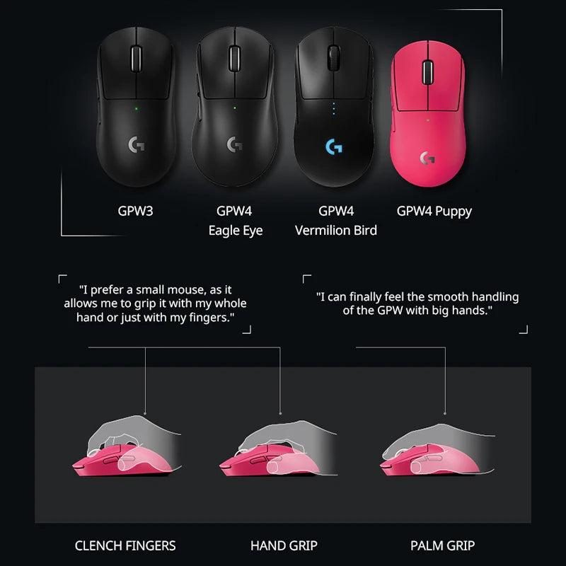 Logitech G PRO X SUPERLIGHT 2c wireless gaming mouse, 51g, HERO 2 sensor supports up to 44000DPI and 888IPS, 8KHz
