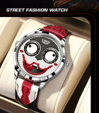 LIGE 2025 TOP Men's Watches Quartz Clown Dial Watches Unique Strange Fashion Cool Watch Waterproof watches for men reloj hommes