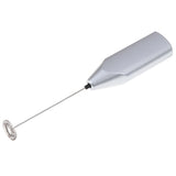 1PC Handhold Milk Frother Battery Operated Foam Maker Electric Egg Beater Whisk Stainless Steel