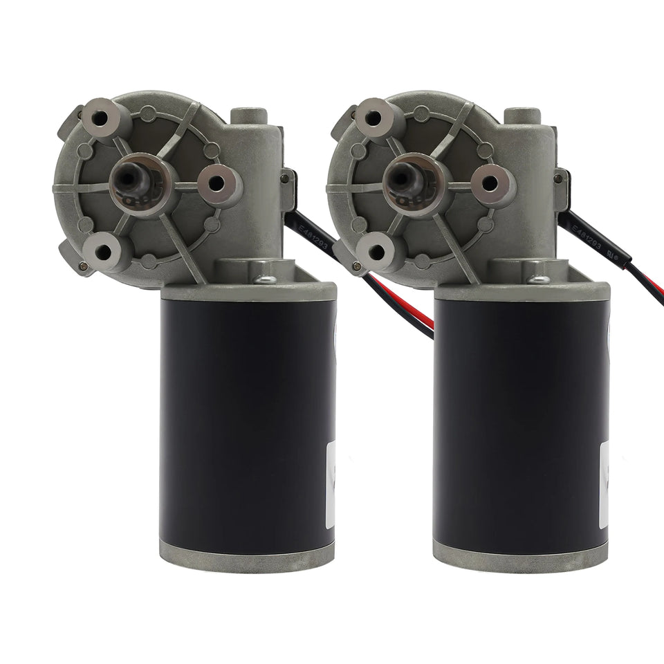 Bymaocar Dc Motor, 60w 220rpm Dc Gear Motor, Electric Gear Motor  60w-24v/12v Used in Packaging, Printing, Textile,