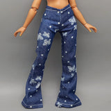Kids Fancy 28CM 11In High School Doll Clothes Accessories DIY Clothing Trousers Yoga Set For Dolls Girls Birthday Gift