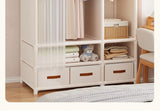 Large Capacity Portable Wardrobe Closet Durable Sturdy Assembly Clothes Organizer Bedroom Dustproof Storage Solution