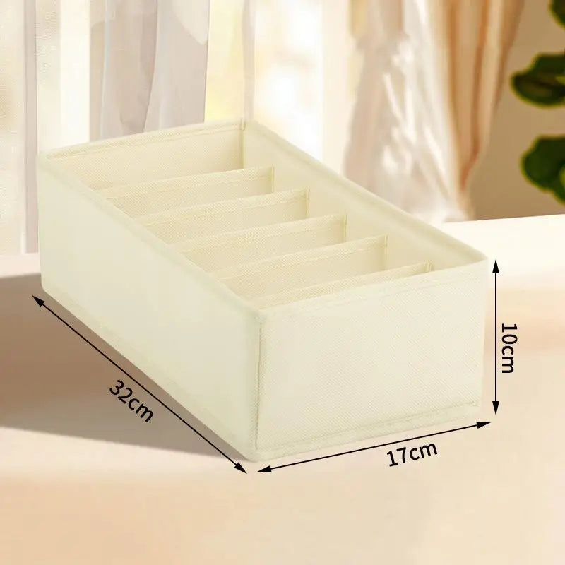 ✔Underwear Organizers Of Cabinets And Drawers Wardrobe Clothes Bra Organizer For Underwear Socks Pants Home Foldable Storage Box