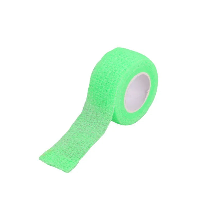 1 Roll Disposable Self Adhesive Elastic Bandage Medical Sports Wound Dressing Bandges Portable First Aid Bandgages 2.5cm*4m