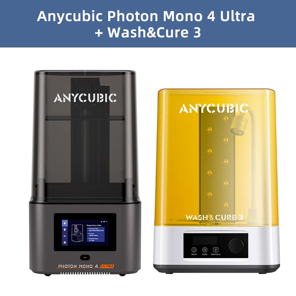 ANYCUBIC Photon Mono 4 Ultra 7 Inch 10K LCD 3D Printers High Speed UV Resin 3D Printer Printing Size  236mm*231mm*430mm 2.2L