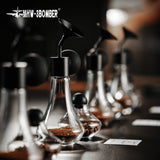 MHW-3BOMBER Coffee Aroma Bottle Coffee Display Jar Glass Creative Fragrance Bottle Coffee Aroma Display Coffee Accessories