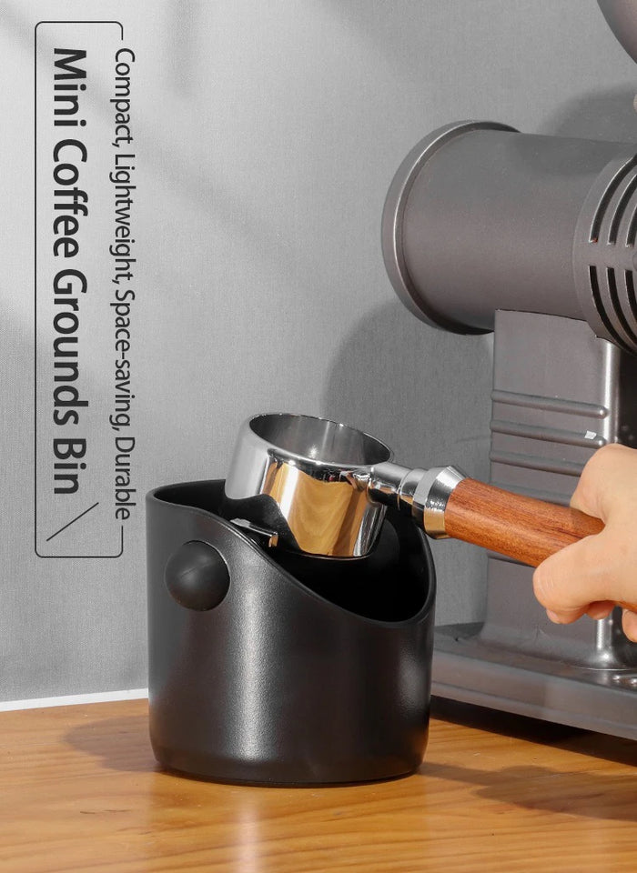 Coffee Knock Box Espresso Grounds Container Anti Slip Dump Bin Barista Accessories Cafe Grind Tools KFQZH01
