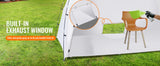 SucceBuy Portable Paint Booth Shelter 7.5x5.2x5.2/10x7x6ft Foldable Spray Painting Tent for Furniture Craft Project DIY Tool
