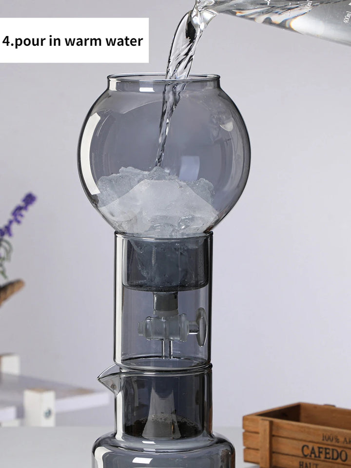Cold Brew Coffee Pot Set with Filter Glass Dripper ICED Coffee Pot Maker High Quality Specialized Barista Accessories Espresso