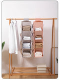 Hanging Storage Closet Clothes Organizer Wardrobe Jeans Sweater Pants T-shirt Home Bedroom Cabinet Organization Dressing Room