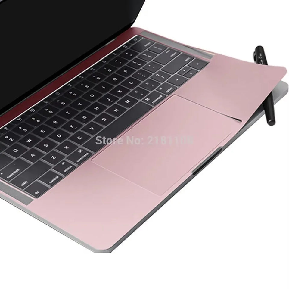 Rose Gold Full Body Skin for MacBook air (13-inch, A1931 A1932 A2179 A2337), Full-Cover Protective Vinyl Decal Sticker