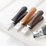 New Stainless Steel Nail Toenails Clippers Cutter With Anti-Splash Cover Sharp Trimmer Pedicure Care Professional Nail File