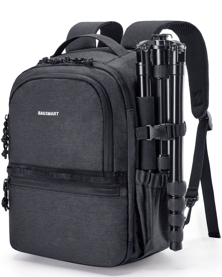 BAGSMART Camera Bag Backpack DSLR SLR Camera Backpacks with Shoulder Strap for Sony Canon Nikon Anti-theft Travel Backpack