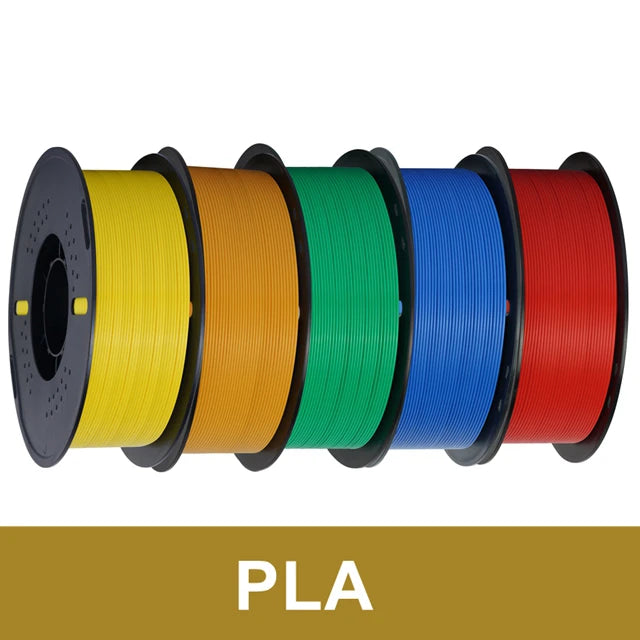 KINGROON 5KG(11LBS) PLA PETG HS-PLA HS-PETG Filament 1.75mm High Speed 3D Printer Material Matte PLA 1kg*5 Roll Mix Color New