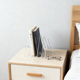 Desktop Bookshelf Wrought Iron Shelf Metal Table Simple Storage Shelf