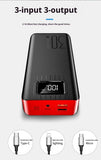 Power bank with a large capacity of 30000 mAh fast charging for mobile phones mobile power bank charging digital display