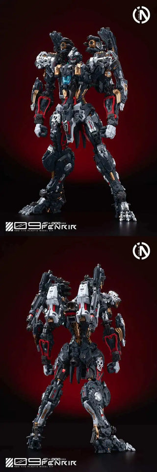 New In Stock IN ERA+ FNR-09 FENRIR Assembling Model Mecha Toys  Infinite Dimension RMD 1/72 PLASTIC MODEL KIT Wolf king