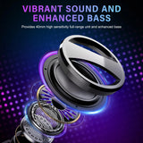 Magnetic Bluetooth Speaker BT5.3 Wireless Stereo Portable Mini Outdoor Speaker G200 RGB Light Magnetic Phone Stand for ios/Andro