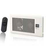 SucceBuy Booster Fan 4x12in Duct Fan 100CFM 10 Adjustable Speeds with LCD Smart Controller for Wall and Floor