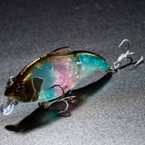 Fishing Lure Vatalion 7cm 10.5g Sinking Floating Crankbait Artificial HardBait Jointed VIB Vibration Wobblers Trout Bass Fishing
