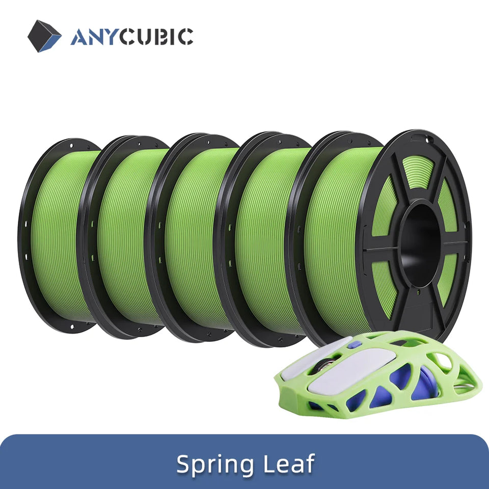 ANYCUBIC PLA 3D Filament For FDM 3D Printer 1.75mm Eco-friendly 3D Printing Material Failment For Kobra S1C 5KG EU US Warehouse