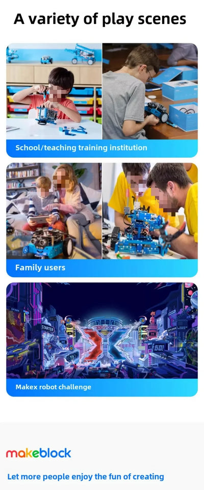 Makeblock MBot2 Programming Robot Children's Artificial Intelligence Steam Education Toys Childlike Products for Beginners Gifts