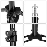 200/170/150/55cm Selfie Tripods Aluminum Light Stand For Phone Stand Mount Digital Camera Tripod With Clip Bluetooth Controller