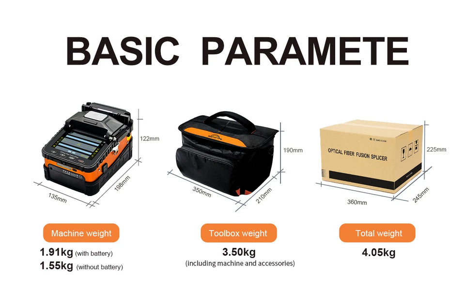 Signalfire AI-9 AI-5 Pro AI-6C+ AI-6A+ AI-20 AI-30 Multi-language Fiber Optic Splicing Machine Optical Fiber Fusion Splicer