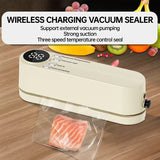 Mini Vacuum Sealer Machine Bag Rolls Food Sealer Compact Food Preservation System with Vacuum Bags & Inhalation tool kit